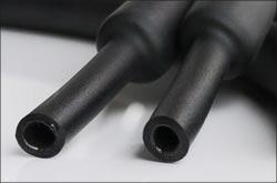 Heat shrink tubing 3X adhesive 7.9/2.6 black (1m)