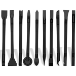 Set of 10 plastic spatulas for case opening, JSD-052A