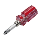 Double ended screwdriver blade PH2+SL6, 78 mm
