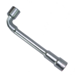 Socket wrench L-shaped with a hole, 7 mm