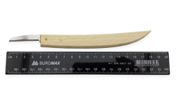Технический нож-банан с деревянной ручкой