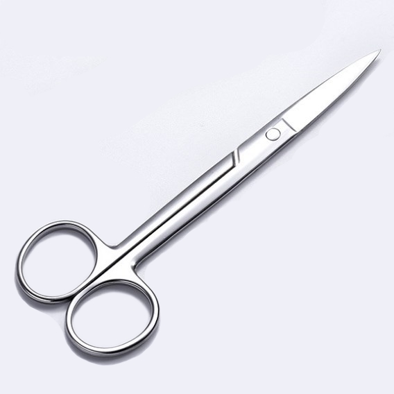 Ножницы хирургические с прямым наконечником, 180 мм