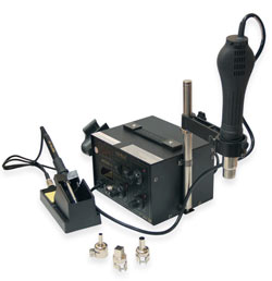 Soldering Station  YIHUA-852D ++ mini with hair dryer tripod