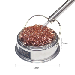 Soldering iron stand SMT-1025 with shavings for cleaning the tip