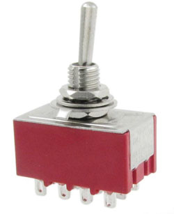 Toggle switch MTS-402 ON-ON 12pin