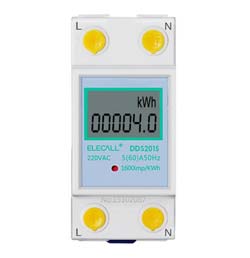  Single-phase wattmeter  DDS2015 [5/60A, 220V, DIN rail]