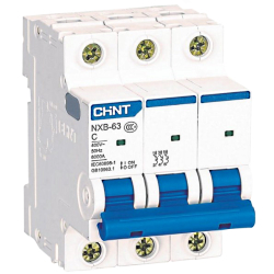 Automatic switch  NXB-63 3P C10 6kA [three-pole, 10A, 230/400V]