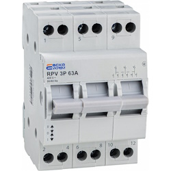 Transfer switch RVP 3P C63A three-pole 63A 400VAC